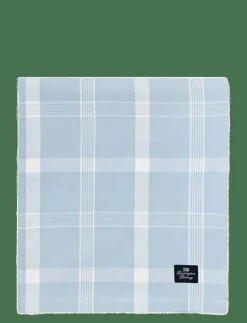 Checked Recycled Cotton Oxford Tablecloth - Dukar & löpare