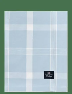 Checked Recycled Cotton Oxford Tablecloth - Dukar & löpare
