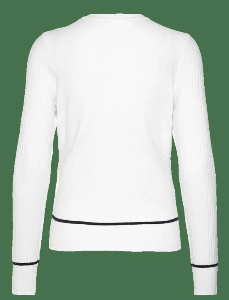 Chev Sweater with Tipping - Sweatshirts