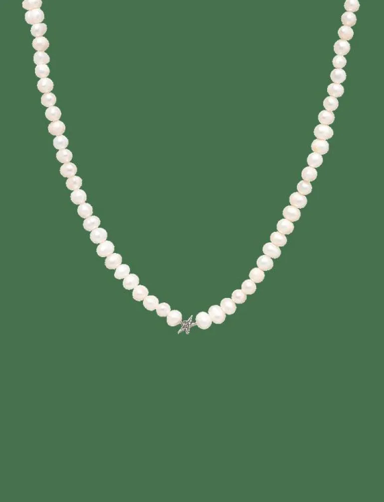 Christopher Stampe x Samie - Necklace Matt Steel - Halsband