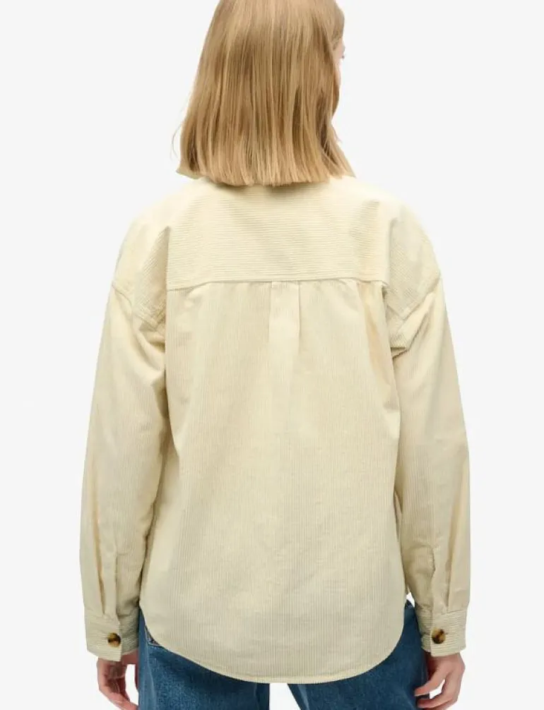CHUNKY CORD OVERSHIRT - Overshirts