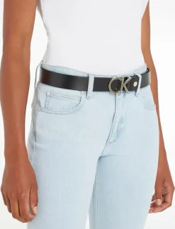 CK ADJ.LOGO BELT 3.5CM - Skärp