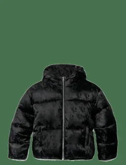 CK LOGO AOP PUFFER JACKET - Dunjackor & fodrade jackor