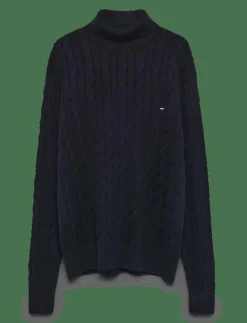 CLASSIC COTTON CABLE ROLL NECK - Polokrage