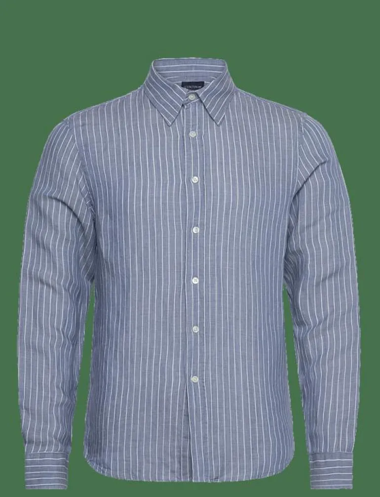Classic Hemp Striped Shirt - Randiga skjortor