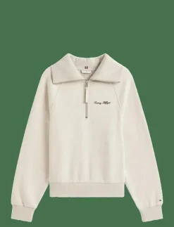 CLASSIC SCRIPT FLEECE HALF-ZIP - Sweatshirts