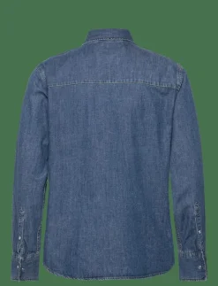 CLEAN REG WESTERN - Jeansskjortor