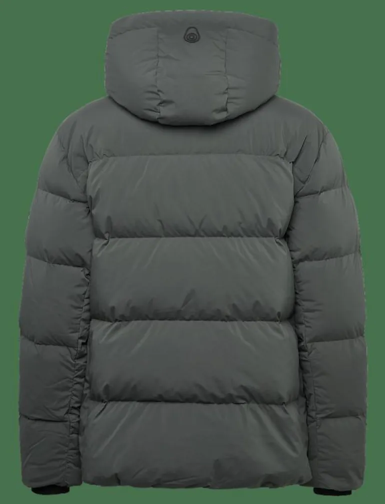 CLOUD DOWN STRETCH HOOD - Dunjackor