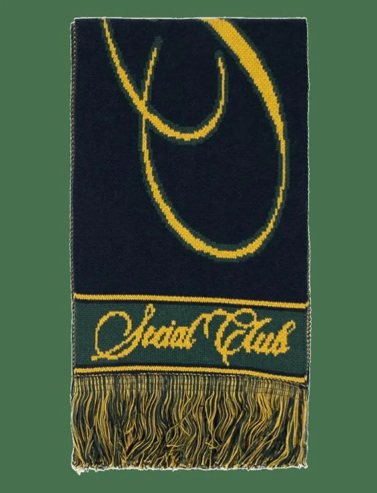 Clubhouse Jaquard Scarf Navy - Halsdukar