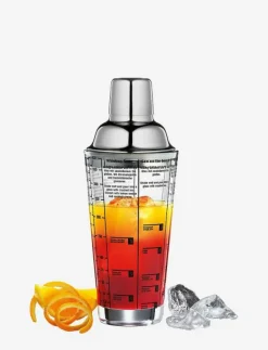 Cocktail shaker with recipes 0,4L - Shakers
