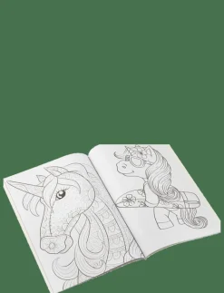 Colouring & Activity Book A4 Unicorn, 64 pages - Målar- & pysselböcker