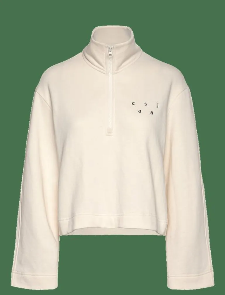Comfy Half Zip Sweater - Sweatshirts