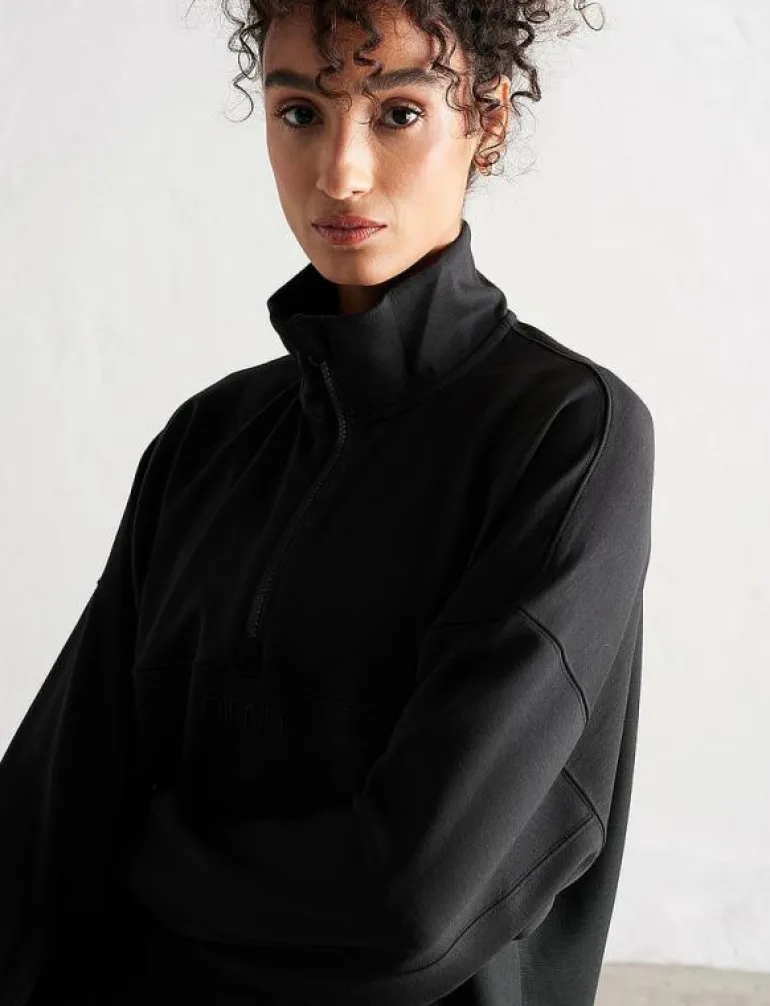 Comfy Modal Half Zip - Skjortor