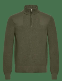 COMMANDER QUARTER ZIP JUMPER - Stickat