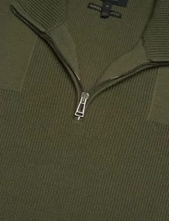 COMMANDER QUARTER ZIP JUMPER - Stickat