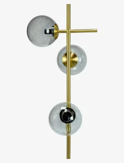 Como Golvlampa rök/ mässing - Golvlampor