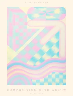 Composition With Arrow No. 2 - Posters