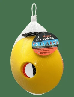 Cones 10-p set , orange/yellow - Utomhusspel & Sport