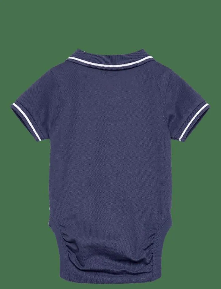 CONTRAST TP PIQUE BODY - Kortärmad body