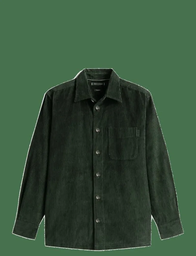 CORDUROY RLX OVERSHIRT - Manchesterskjortor