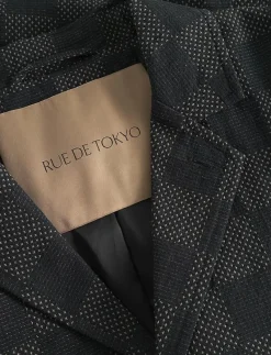 COSIMO JAPANESE SASHIKO CHECK - Jackor & rockar