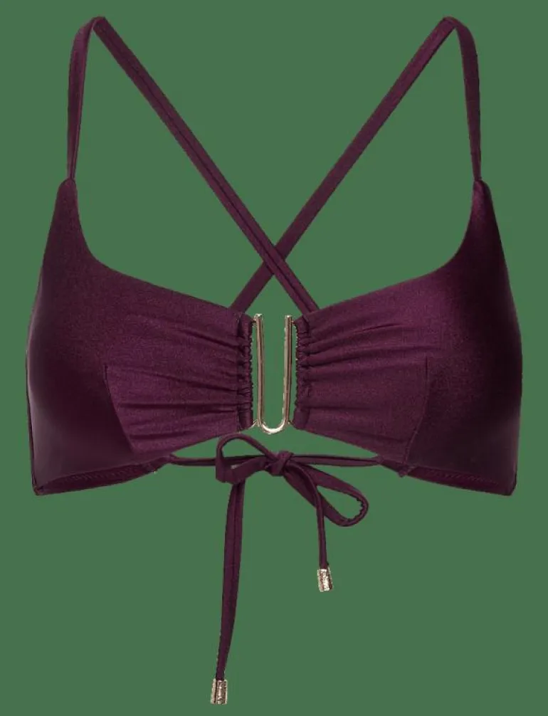 Costa Bikini Crop Top - Bandeau-bikinis