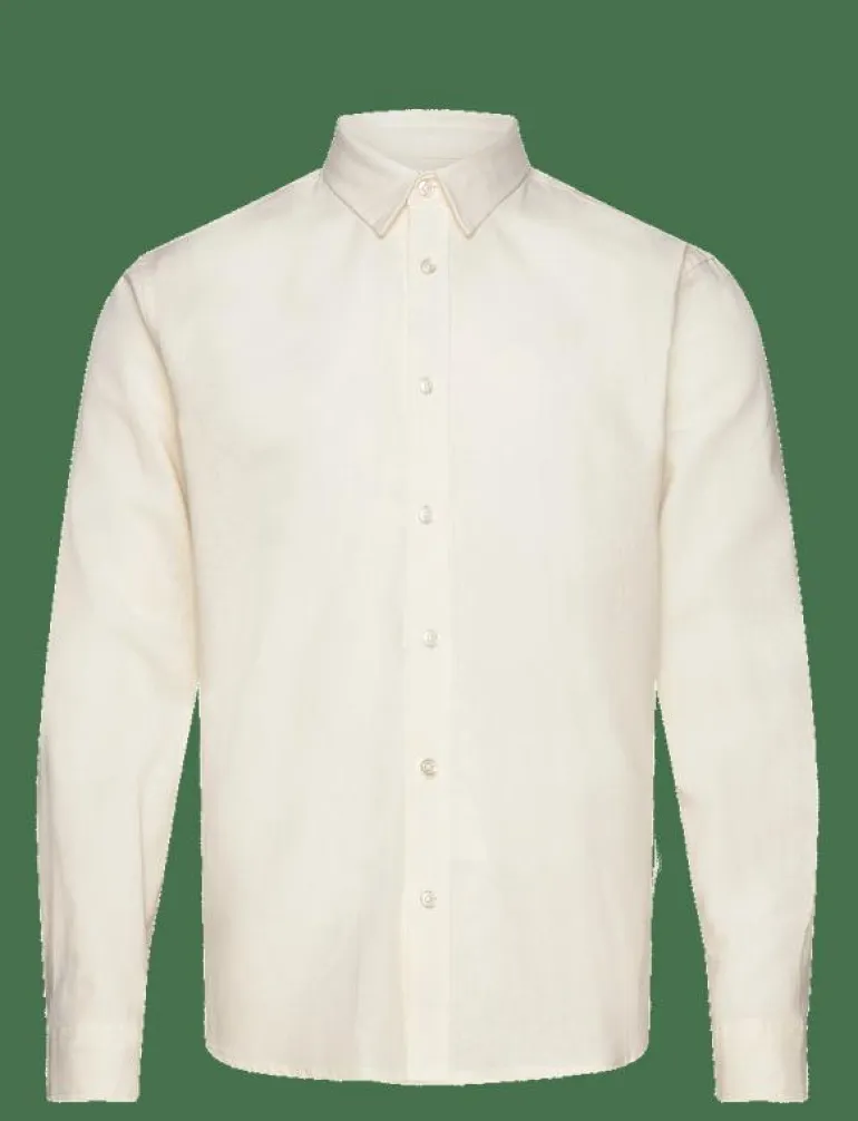 Cotton / Linen Shirt L/S - Linneskjortor