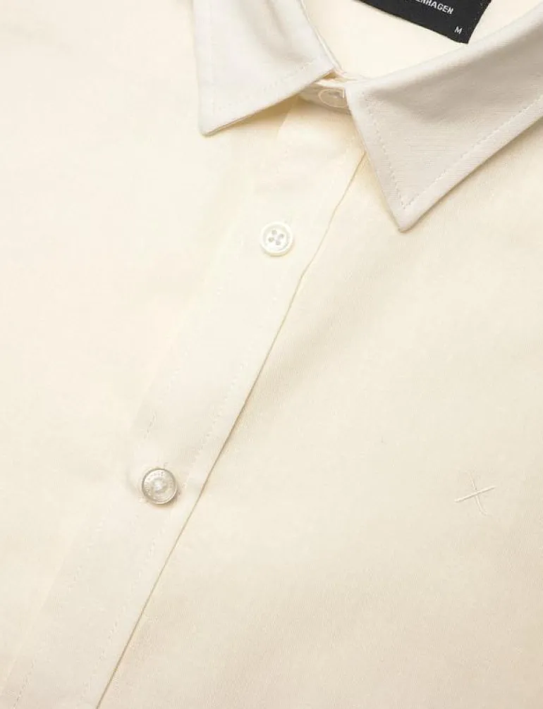Cotton / Linen Shirt L/S - Linneskjortor