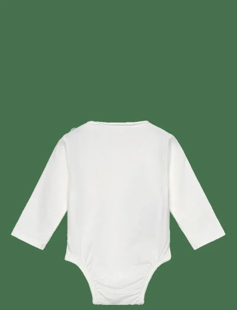 Cotton body pocket - Långärmad body