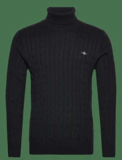 COTTON CABLE TURTLE NECK - Polokrage