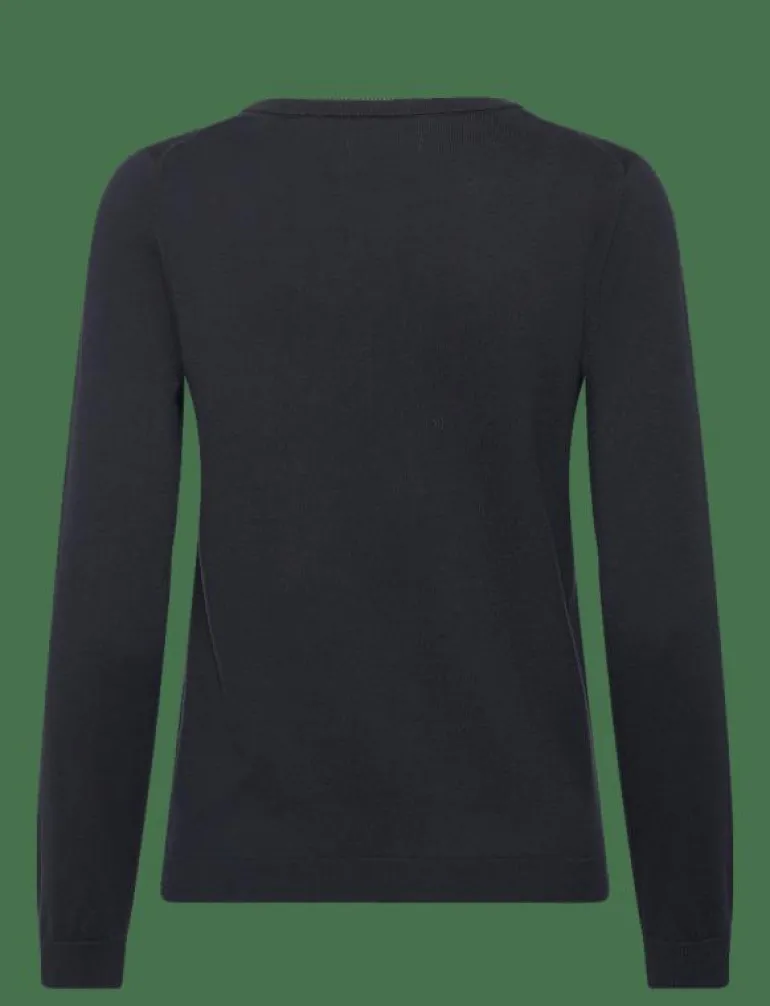 COTTON C-NECK - Stickat