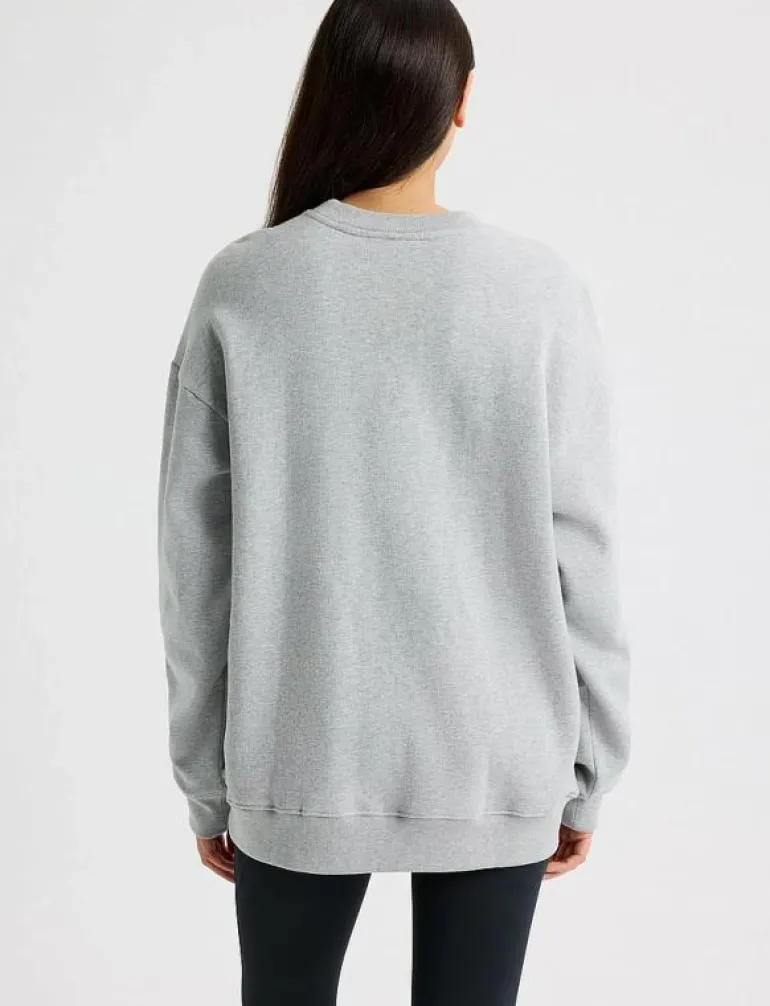 Cotton Emblem Sweatshirt - Sweatshirts