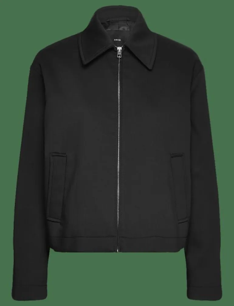 Cotton jacket with shirt collar - Tunna jackor