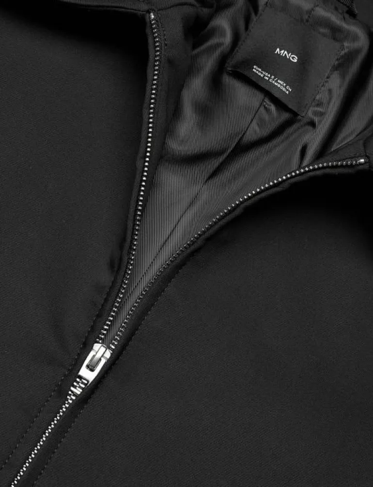 Cotton jacket with shirt collar - Tunna jackor
