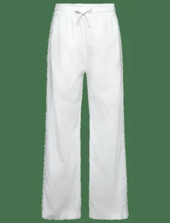 COTTON LINEN PANTS - Byxa