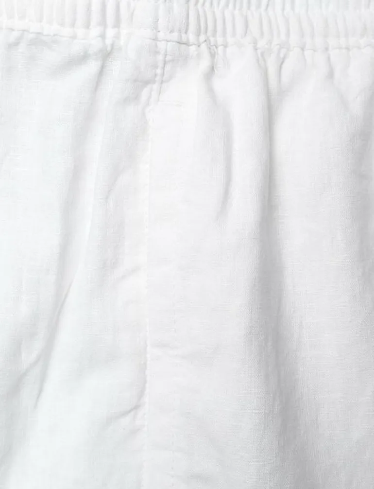 COTTON LINEN PANTS - Byxa