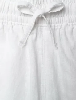 COTTON LINEN PANTS - Byxa