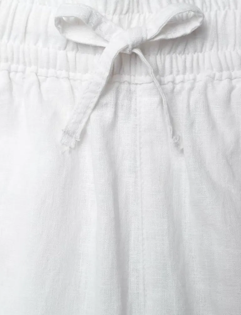 COTTON LINEN PANTS - Byxa
