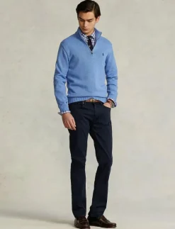 Cotton Quarter-Zip Sweater - Polokrage