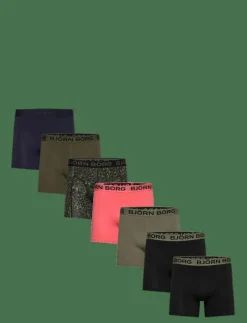 COTTON STRETCH BOXER 7p - Boxershorts