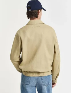 COTTON TWILL JACKET - Tunna jackor