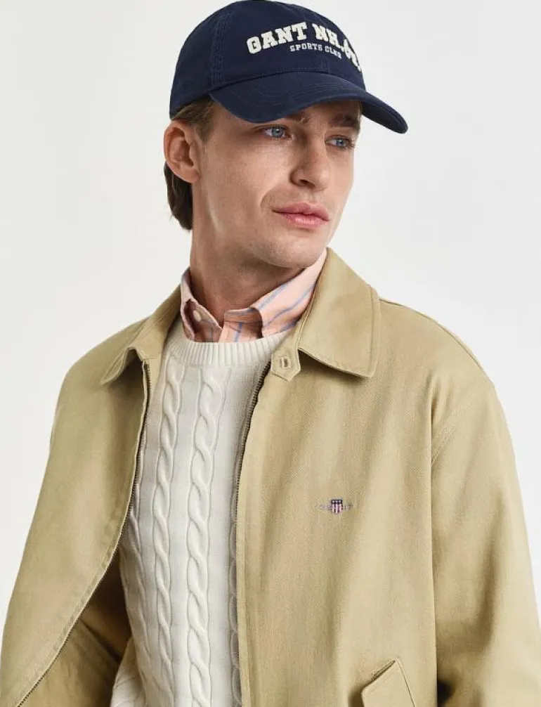 COTTON TWILL JACKET - Tunna jackor