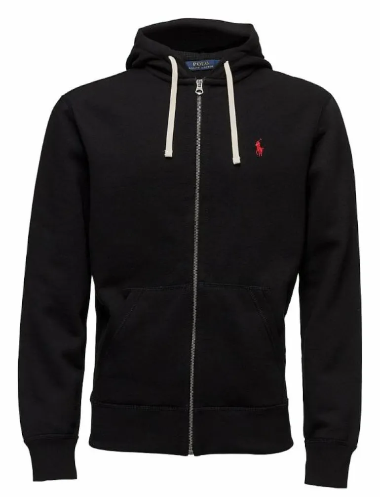 Cotton-Blend-Fleece Hoodie - Hoodies