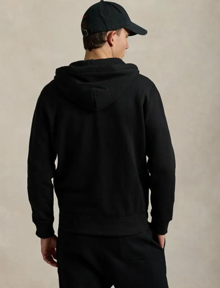 Cotton-Blend-Fleece Hoodie - Hoodies