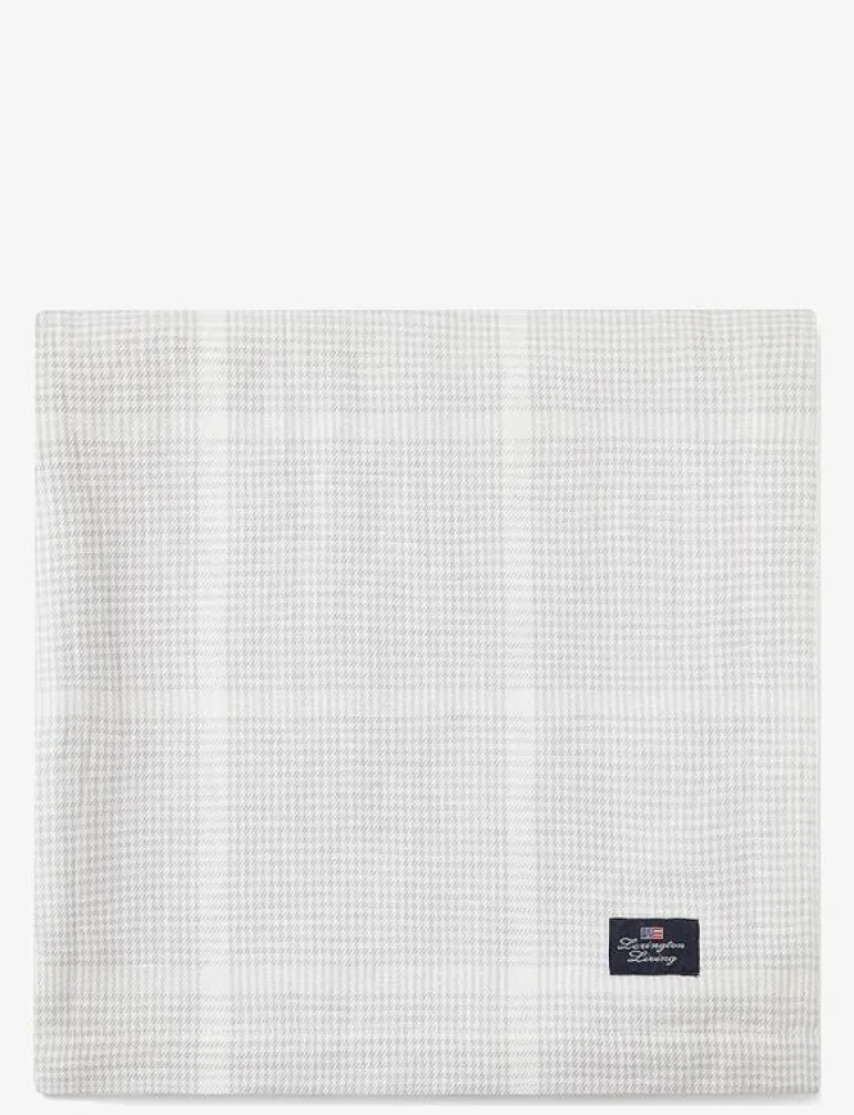 Cotton/Linen Pepita Check Tablecloth - Dukar & löpare