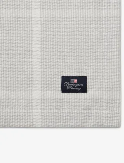 Cotton/Linen Pepita Check Tablecloth - Dukar & löpare