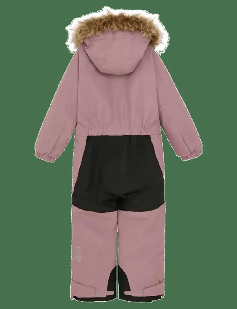 Coverall W. Contrast & Fur - Overaller