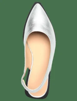 CPH416 leather black - Platta slingbacks
