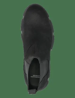 CPH521M nabuc black - Chelsea boots