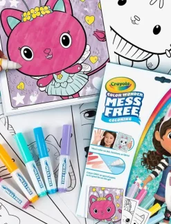 CRAYOLA COLOUR WONDER GABBY'S DOLLHOUSE - Färgpennor